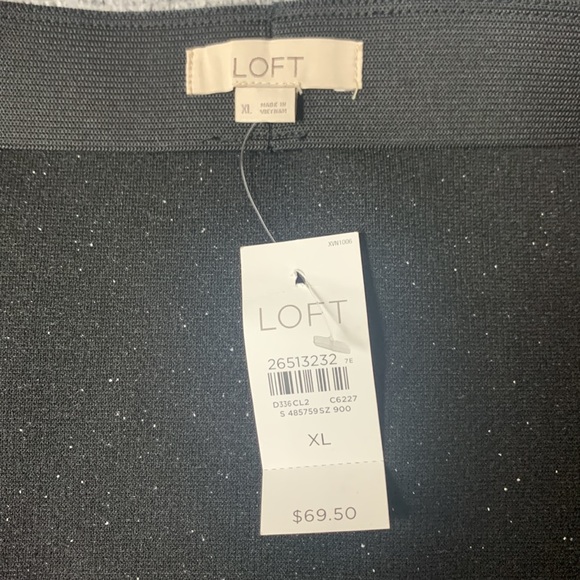 The Loft Skirt Gray Boucle XL - Picture 5 of 5